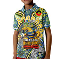 Custom NAIDOC Week 2024 Eels Kid Polo Shirt Mascot Rugby