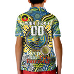 Custom NAIDOC Week 2024 Eels Kid Polo Shirt Mascot Rugby