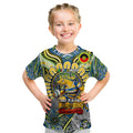 Custom NAIDOC Week 2024 Eels Kid T Shirt Mascot Rugby