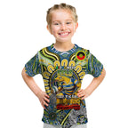 Custom NAIDOC Week 2024 Eels Kid T Shirt Mascot Rugby