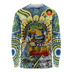 Custom NAIDOC Week 2024 Eels Long Sleeve Shirt Mascot Rugby