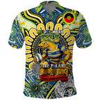 Custom NAIDOC Week 2024 Eels Polo Shirt Mascot Rugby