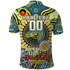 Custom NAIDOC Week 2024 Eels Polo Shirt Mascot Rugby