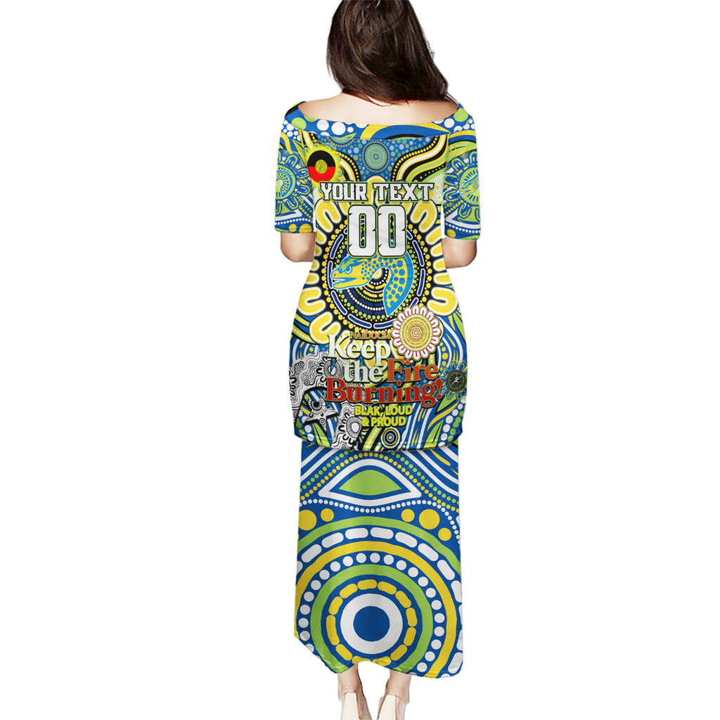 Custom NAIDOC Week 2024 Eels Puletasi Mascot Rugby