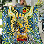 NAIDOC Week 2024 Eels Quilt Mascot Rugby