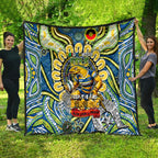 NAIDOC Week 2024 Eels Quilt Mascot Rugby