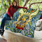 NAIDOC Week 2024 Eels Quilt Mascot Rugby