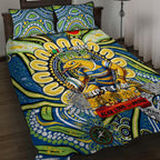 NAIDOC Week 2024 Eels Quilt Bed Set Mascot Rugby