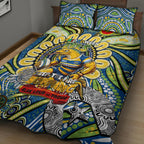 NAIDOC Week 2024 Eels Quilt Bed Set Mascot Rugby