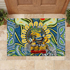 NAIDOC Week 2024 Eels Rubber Doormat Mascot Rugby