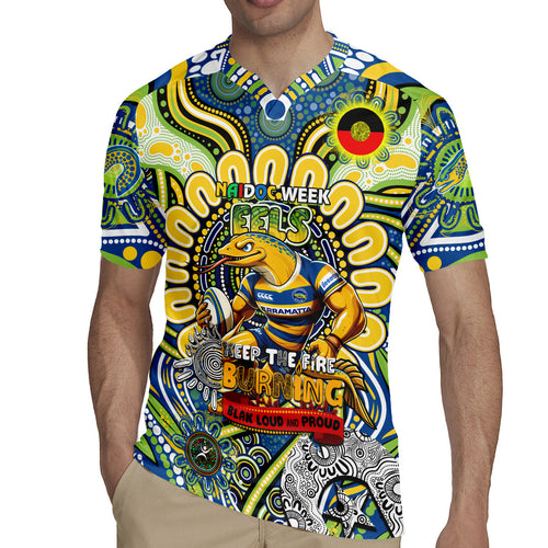 Custom NAIDOC Week 2024 Eels Rugby Jersey Mascot Rugby