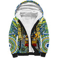 Custom NAIDOC Week 2024 Eels Sherpa Hoodie Mascot Rugby