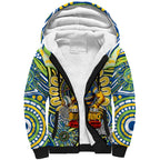 Custom NAIDOC Week 2024 Eels Sherpa Hoodie Mascot Rugby