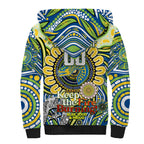 Custom NAIDOC Week 2024 Eels Sherpa Hoodie Mascot Rugby