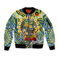 Custom NAIDOC Week 2024 Eels Sleeve Zip Bomber Jacket Mascot Rugby