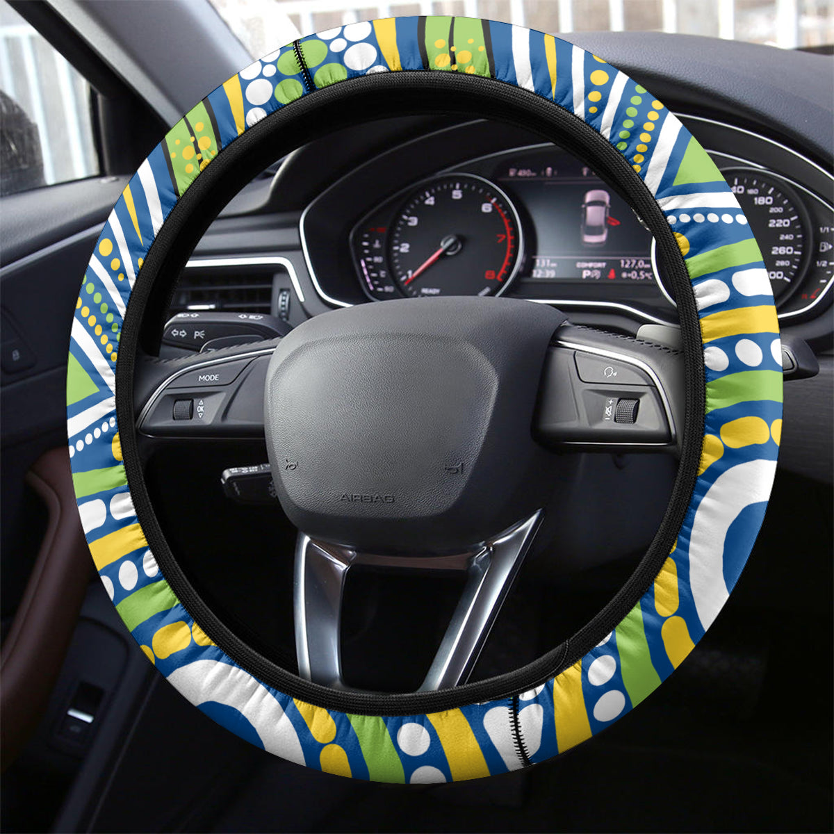 NAIDOC Week 2024 Eels Steering Wheel Cover Mascot Rugby