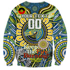 Custom NAIDOC Week 2024 Eels Sweatshirt Mascot Rugby