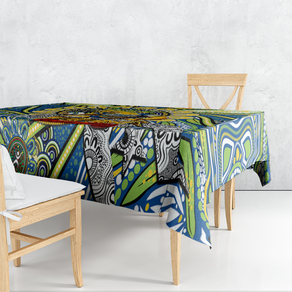 NAIDOC Week 2024 Eels Tablecloth Mascot Rugby