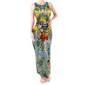 Custom NAIDOC Week 2024 Eels Tank Maxi Dress Mascot Rugby