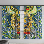 NAIDOC Week 2024 Eels Window Curtain Mascot Rugby