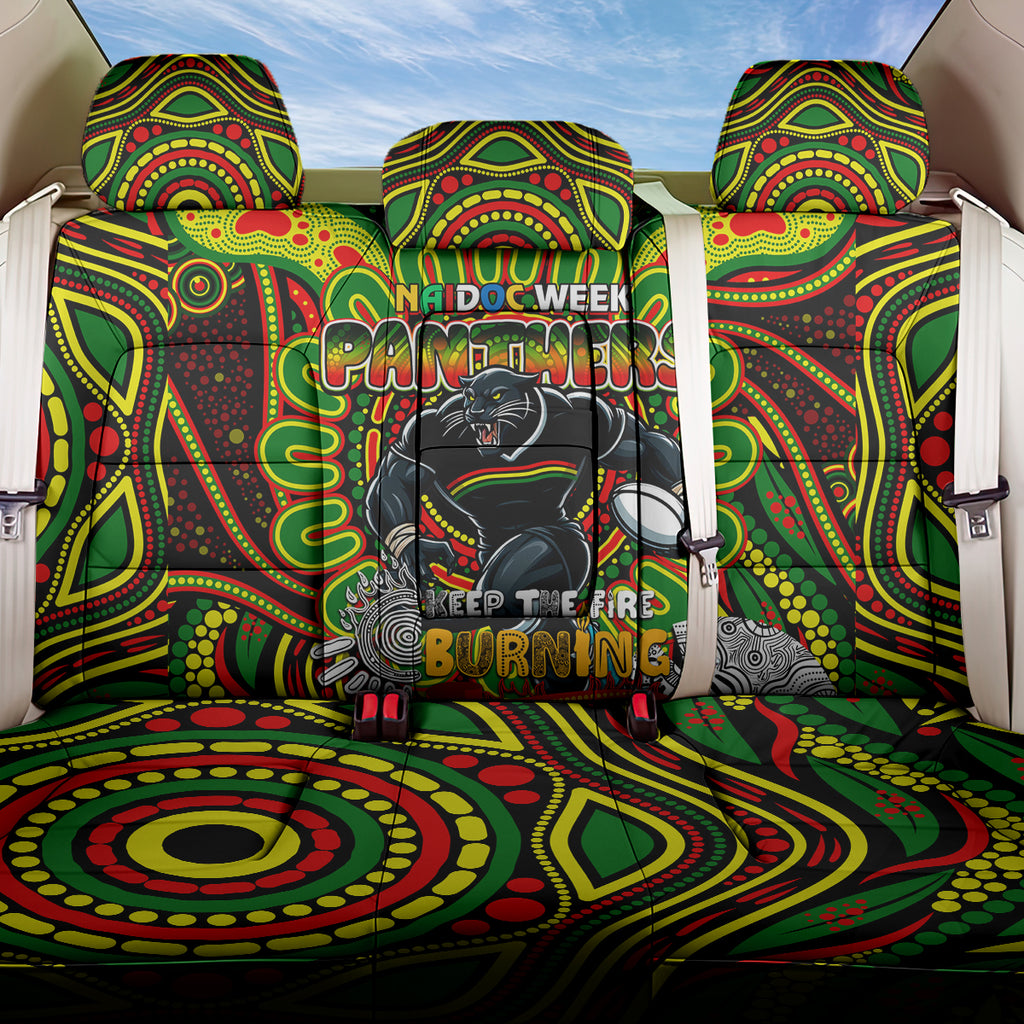 NAIDOC Week 2024 Panthers Back Car Seat Cover Mascot Rugby