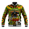 Custom NAIDOC Week 2024 Panthers Baseball Jacket Mascot Rugby