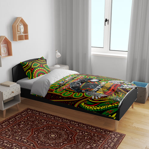 NAIDOC Week 2024 Panthers Bedding Set Mascot Rugby