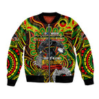 Custom NAIDOC Week 2024 Panthers Bomber Jacket Mascot Rugby