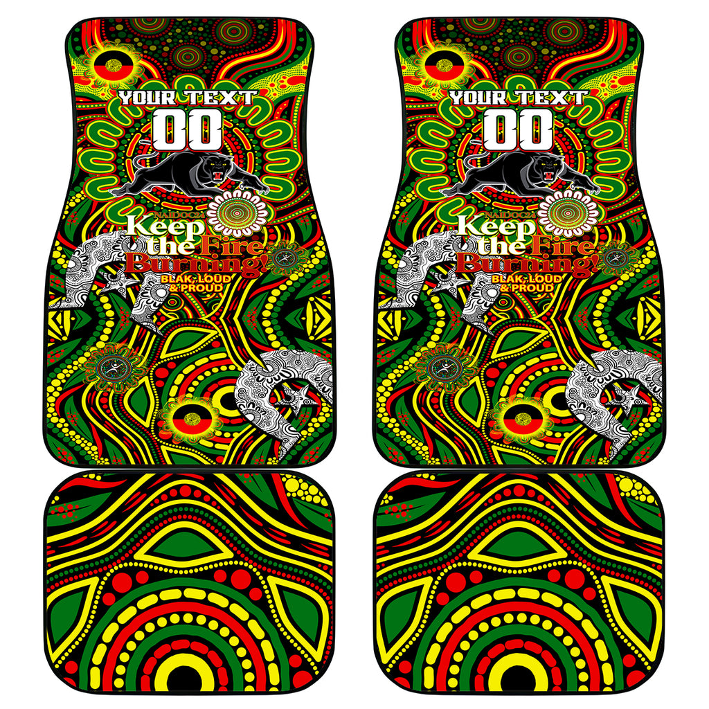 NAIDOC Week 2024 Panthers Car Mats Mascot Rugby