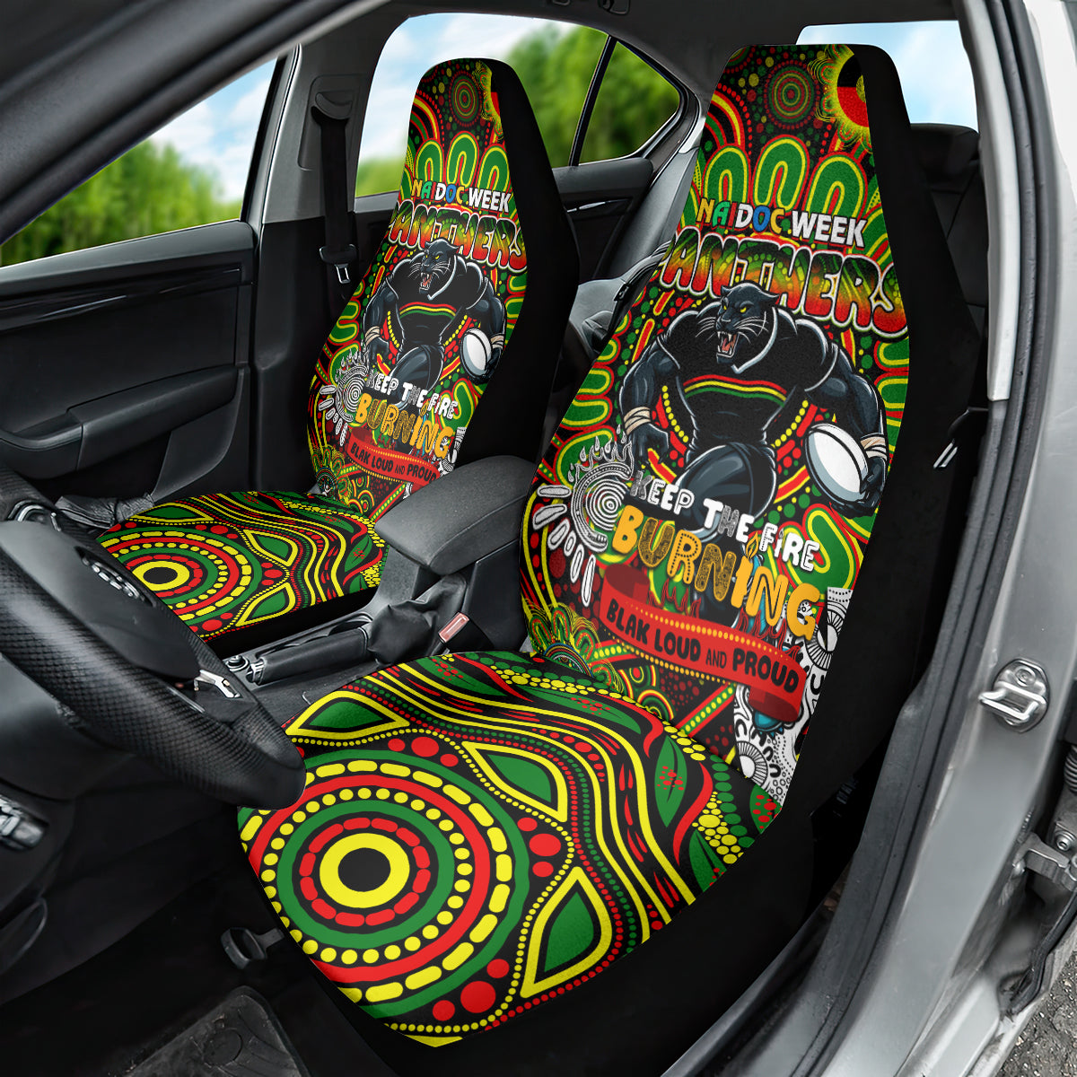 NAIDOC Week 2024 Panthers Car Seat Cover Mascot Rugby