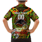 Custom NAIDOC Week 2024 Panthers Family Matching Mermaid Dress and Hawaiian Shirt Mascot Rugby