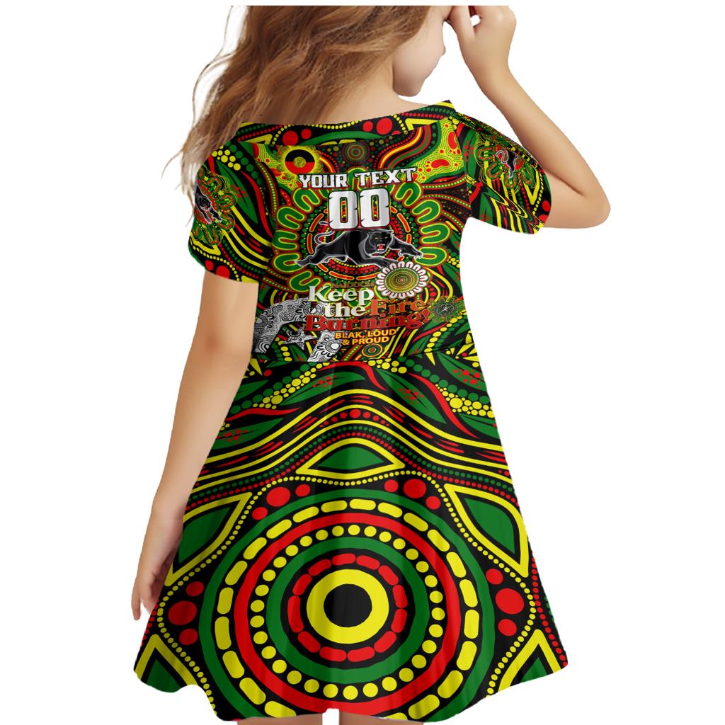 Custom NAIDOC Week 2024 Panthers Family Matching Mermaid Dress and Hawaiian Shirt Mascot Rugby