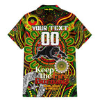 Custom NAIDOC Week 2024 Panthers Family Matching Mermaid Dress and Hawaiian Shirt Mascot Rugby