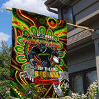 NAIDOC Week 2024 Panthers Garden Flag Mascot Rugby