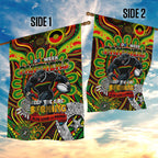NAIDOC Week 2024 Panthers Garden Flag Mascot Rugby