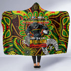 NAIDOC Week 2024 Panthers Hooded Blanket Mascot Rugby