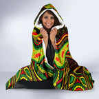 NAIDOC Week 2024 Panthers Hooded Blanket Mascot Rugby