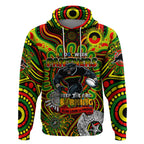 Custom NAIDOC Week 2024 Panthers Hoodie Mascot Rugby