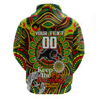 Custom NAIDOC Week 2024 Panthers Hoodie Mascot Rugby