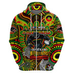 Custom NAIDOC Week 2024 Panthers Hoodie Mascot Rugby