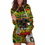 Custom NAIDOC Week 2024 Panthers Hoodie Dress Mascot Rugby