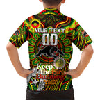 Custom NAIDOC Week 2024 Panthers Kid Hawaiian Shirt Mascot Rugby