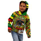 Custom NAIDOC Week 2024 Panthers Kid Hoodie Mascot Rugby