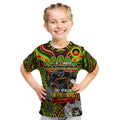 Custom NAIDOC Week 2024 Panthers Kid T Shirt Mascot Rugby