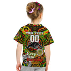 Custom NAIDOC Week 2024 Panthers Kid T Shirt Mascot Rugby