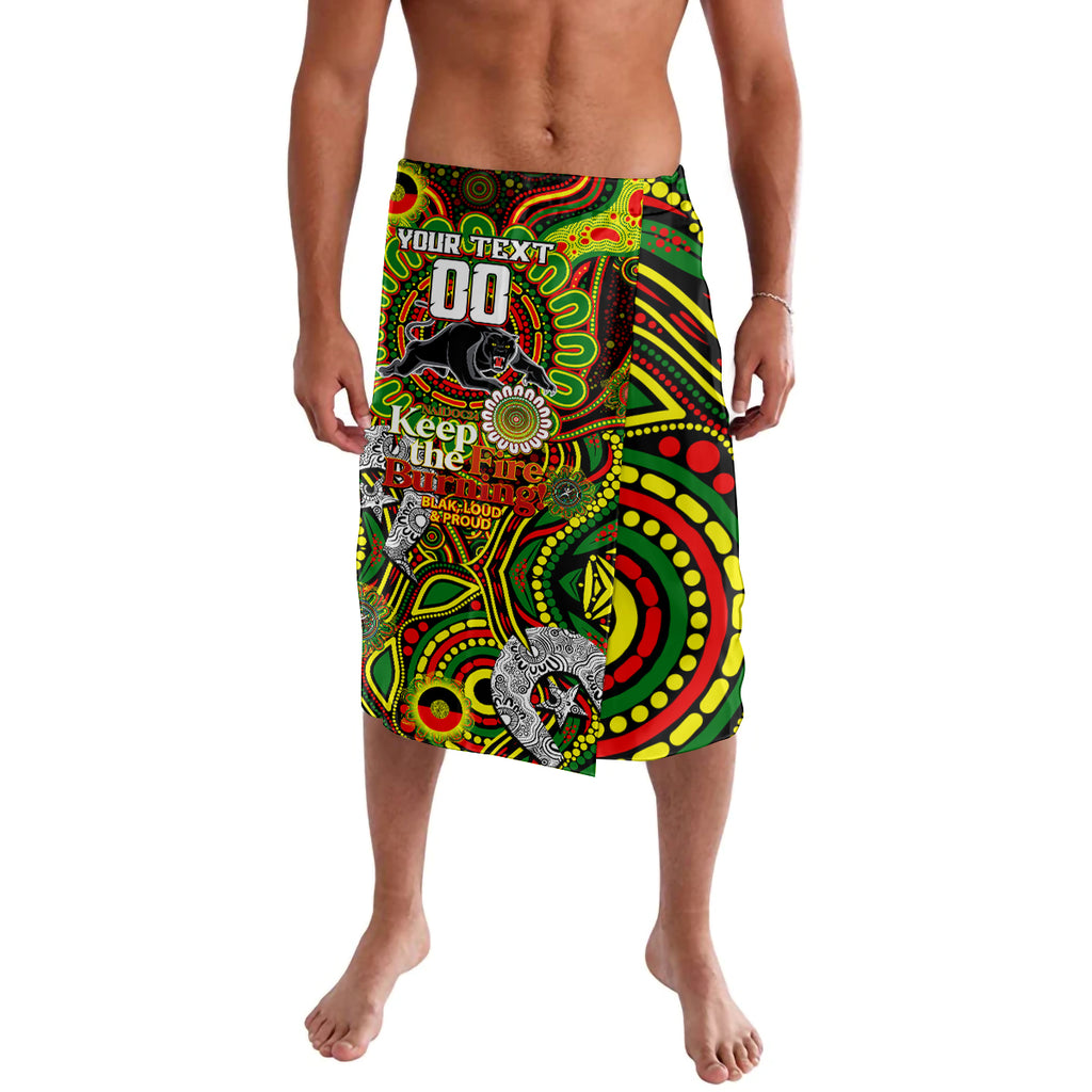 Custom NAIDOC Week 2024 Panthers Lavalava Mascot Rugby