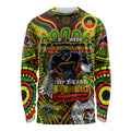Custom NAIDOC Week 2024 Panthers Long Sleeve Shirt Mascot Rugby
