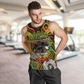 Custom NAIDOC Week 2024 Panthers Men Tank Top Mascot Rugby