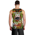 Custom NAIDOC Week 2024 Panthers Men Tank Top Mascot Rugby