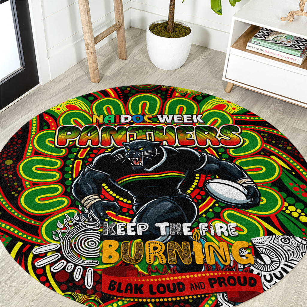 NAIDOC Week 2024 Panthers Round Carpet Mascot Rugby